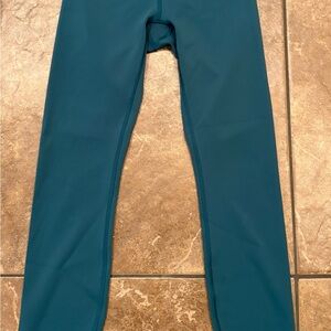 Teal Lululemon leggings